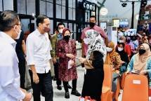 Top! Presiden Sampaikan Apresiasi kepada Kemensos, Salur BLT Minyak Goreng Capai 98,3%