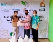 JES Berikan Paket Lebaran Kepada Masyarakat Tidak Mampu 