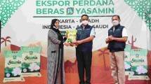 Gubernur Anies Lepas Ekspor Perdana Beras FS Yasamin 