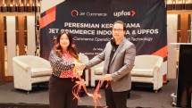 Peresmian kerja sama Jet Commerce Indonesia dengan UPFOS (Foto:Ridwan/Industry.co.id)