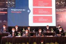 Jajaran pengurus PT Adhi Commuter Properti Tbk usai RUPS 