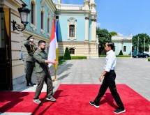  Presiden Jokowi dan Presiden Ukraina Presiden Zelenskyy 