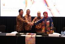 Direksi PT Kustodian Sentral Efek Indonesia (KSEI) berpose bersama usai RUPST di Jakarta, Kamis (30/06/2022). (Foto: Humas KSEI)
