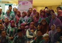 Biro Perjalanan Haji dan Umroh, Patuna Travel Hari Ini, Jumat (11/8/2017) Berangkatkan 104 Calon Jamaah Haji Khusus.
