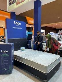 TOTE BED Kasur Pertama di Indonesia Bersertifikasi Sanitized Anti Tungau dari Swiss 