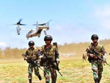 Prajurit Marinir Bersama USMC dan Korea Kuasai Kota di Hawaii