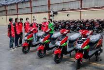 Pakai Motor Listrik Volta, Sicepat Hemat Hemat Biaya Bahan Bakar Hingga 25 Persen
