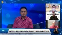 diskusi daring bertema &ldquo;Indonesia Bidik Juara Umum ASEAN Para Games 2022&rdquo; yang digelar Forum Merdeka Barat 9 (FMB9) Rabu, (20/7/22).