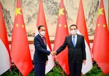 Presiden Jokowi dan PM RRT Li Keqiang 
