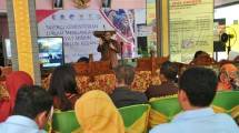 Menteri Koperasi dan UKM Puspayoga dalam Acara Sinergi Kementerian Mengangkat Ekonomi Rakyat melalui Inklusi Keuangan di Jawa Timur (ist)