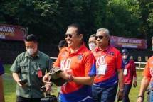 Ketua MPR RI Juara III Kelas Menembak Presisi Eksekutif Menkumham Cup 2022