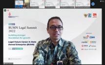 Kementerian BUMN dan Forum Hukum BUMN Gelar Road to BUMN Legal Summit 2022 Bagi Mahasiswa Fakultas Hukum 
