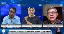 diskusi bertema &ldquo;Tantangan Ketahanan Pangan Hadapi Krisis Global&rdquo; yang digelar Forum Merdeka Barat 9 (FMB9) pada Jumat, (19/8/22). foto fmb9