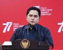 Menteri BUMN Erick Thohir