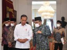 Presiden Jokowi Terima PBNU, Bahas Persiapan R20 di Bali