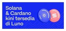 Luncurkan Cardano dan Solana, Pilihan Investasi Aset Kripto di Luno Semakin Beragam