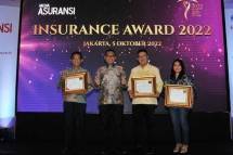 Diantara para penerima penghargaan dari Media Asuransi 