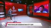 Achmad Farchanny Tri Adryanto, Direktur Surveilans dan Kekarantinaan Kesehatan Kementerian Kesehatan, dalam konferensi pers #G20Updates di Jakarta, Kamis (13/10/2022).