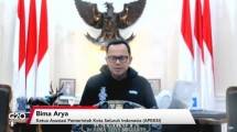 Ketua Dewan Pengurus Asosiasi Pemerintah Kota Seluruh Indonesia (APEKSI) dan juga Wali Kota Bogor Bima Arya dalam Jumpa Pers G20 updates secara virtual melalui aplikasi zoom, Selasa (18/10/2022) di Jakarta, bertajuk &ldquo;Merayakan Kepemimpinan Indonesia di G20
