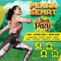 Kobe Hadirkan Pekan Sehat Jiwa Pagi, Ramaikan Akhir Pekan di 8 Kota