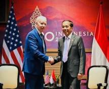 Presiden Jokowi dan Presiden AS Joe Biden