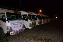 Unit armada operasional SiCepat Ekspres yang digunakan untuk membantu BAZNAS dalam pendistribusian bantuan untuk korban terdampak gempa Cianjur. 