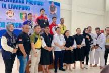 Prajurit Yonif 6 Marinir Raih Medali Perak Dalam Kejuaraan Shorinji Kempo Porprov IX Lampung 2022