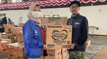 Donasi Uni-Charm Indonesia untuk korban gempa Cianjur