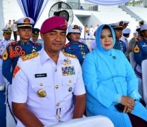 Dankormar Mayjen TNI (Mar) Widodo Dwi Purwanto Hadiri Sertijab KASAL