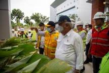 Menteri PUPT Basuki Tinjau Pembangunan Gedung Kampus Baru Politeknik PU