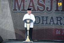 Menteri PUPR Basuki Resmikan Masjid Agung Dharmasraya, Sumbar
