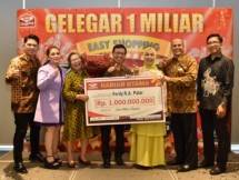, Easy Shopping Anugerahkan Rp 1 Miliar kepada Pelanggan