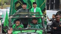 Hadiri Harlah ke-50 PPP, Erick Diteriaki 'Presiden'