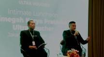 PT Trimegah Karya Pratama Tbk ugnkap keoptimisannya sambut 2023, dalam acara Editor Luncheon 2023. 