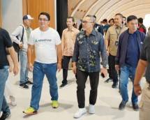 Menteri Perdagangan, Zulkifli Hasan saat menghadiri Legendary Brand Festival 2023, pada 25-26 Februari di jakarta. 