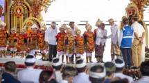 Jokowi resmikan Pura Agung Besakih di Bali