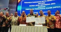HIPKA Tandatangani MoU Dengan BEI, Targetkan 10 Perusahaan Anggotanya Masuk Lantai Bursa