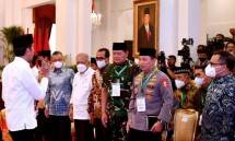 Panglima TNI Laksamana Yudo Margono Hadiri Penyerahan Zakat kepada Baznas oleh Presiden RI Joko Widodo