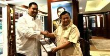 Menhan Prabowo Subianto Terima Kunjungan Menpora Dito