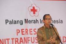 Pelaksana Harian Ketua Umum PMI Ginandjar Kartasasmita 