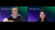 Fara Abdullah, Co-CEO Bitsmedia dan Hessy Trishandiani, Country Representative Bitsmedia