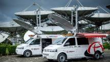 Telkomsat mengerahkan mobil satelit saat KTT Asean