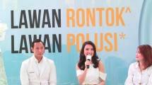 Brand Ambassador Pantene Raline Shah pada acara Pantene #kuatlawanpolusi di The Space, Senayan City. (Foto: IST)