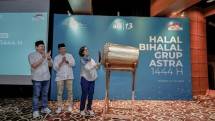 Halal bihalal grup Astra