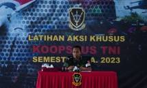 Dankoopssus TNI Mayjen TNI Joko P. Putranto : TNI Siap Atasi Aksi Terorisme Mulai Dari Penangkalan, Penindakan, Sampai Dengan Pemulihan