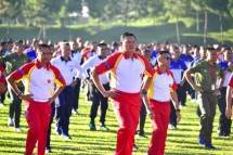 Kali Pertama PKB Juang Sesko TNI dan Sespimti Polri Dikunjungi Panglima TNI