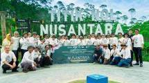 Plt. Dirjen IKFT Kemenperin, Ignatius Warsito berfoto bersama dengan para asosiasi dan pelaku industri dari sektor IKFT di lokasi Titik Nol Nusantara 