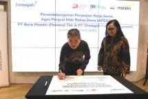 Bank Mandiri MoU dengan Trimegah