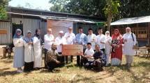 Danamon Regional Jawa Tengah mendonasikan 67 kambing ternak sebagai dukungan Program Kewirausahaan Berbasis Pendidikan yang dirintis Pondok Pesantren Fadhlul Fadhlan Semarang