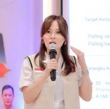 Li Claudia Chandra Kobarkan Semangat Menangkan Prabowo Subianto Jadi Presiden